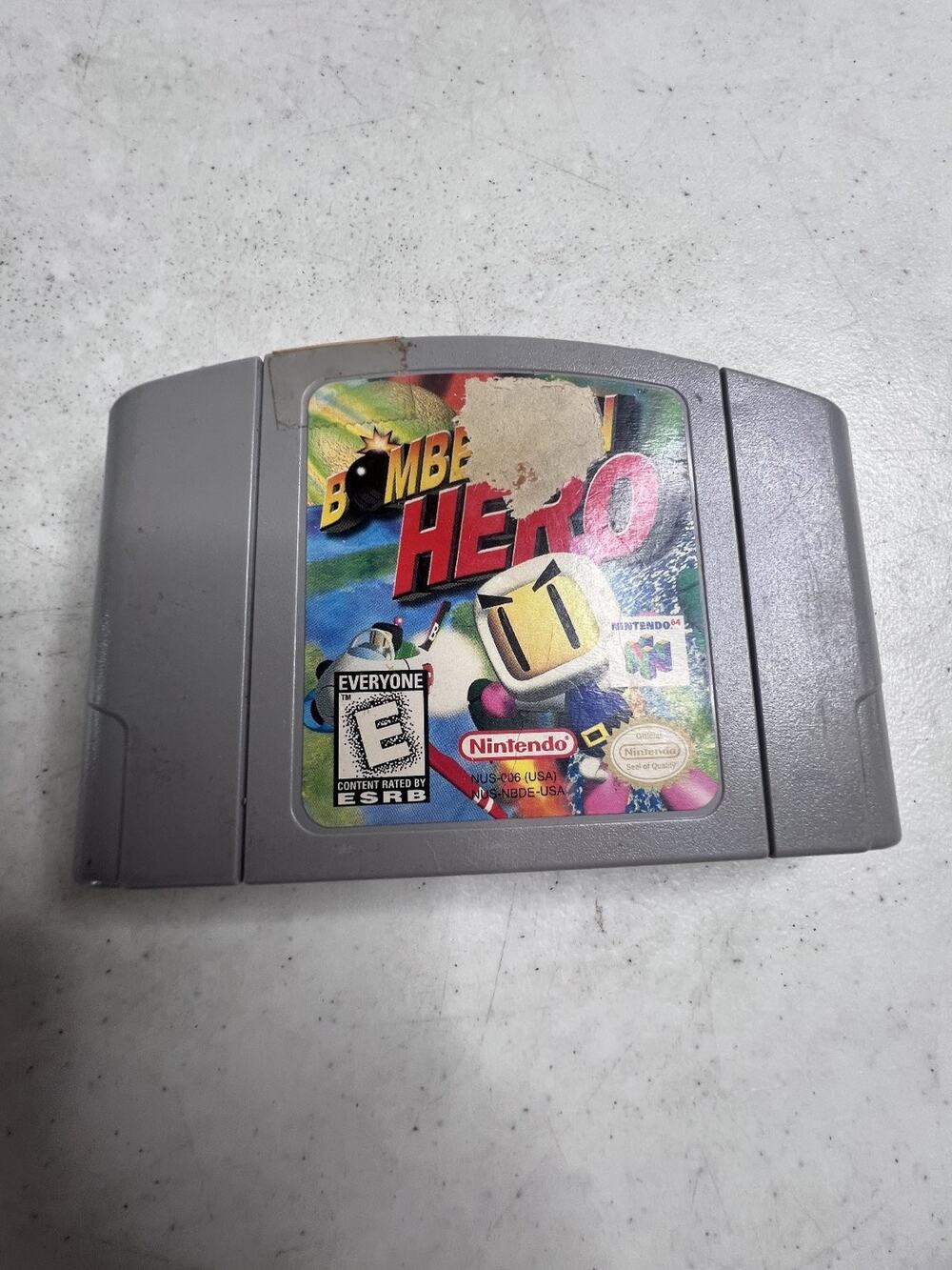 Bomberman Hero Nintendo 64 N64 Video Game Action Adventure Platformer
